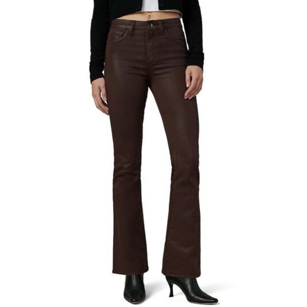 NWT Joe’s Jeans THE HI HONEY
HIGH RISE CURVY BOOTCUT / COATED in Espresso